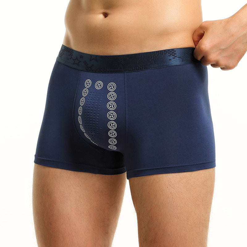 Caleçon respirant et doux à large poche pour hommes