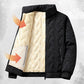 🎁Vente du dernier jour 49%OFF🔥 Veste d'hiver matelassée de men avec fausse doublure en toison