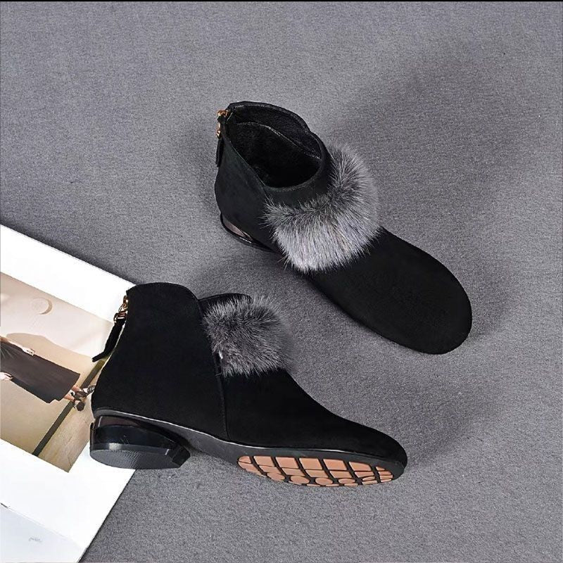 Bottes de Cheville Antidérapantes pour Femmes 🔥Achetez-en 2, livraison gratuite🔥