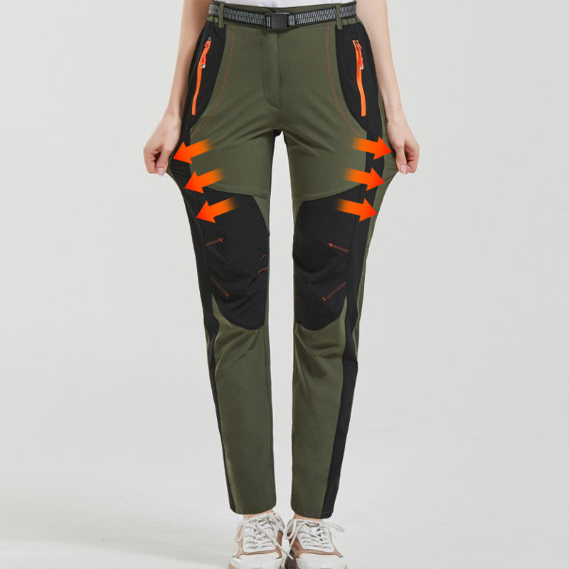 👖 60% DE RÉDUCTION! ✨ Pantalon de Randonnée - Coupe-Vent, Imperméable et Chaud avec Taille Élastique pour Randonnée et Voyages 🏔️🌧️