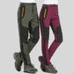 👖 60% DE RÉDUCTION! ✨ Pantalon de Randonnée - Coupe-Vent, Imperméable et Chaud avec Taille Élastique pour Randonnée et Voyages 🏔️🌧️