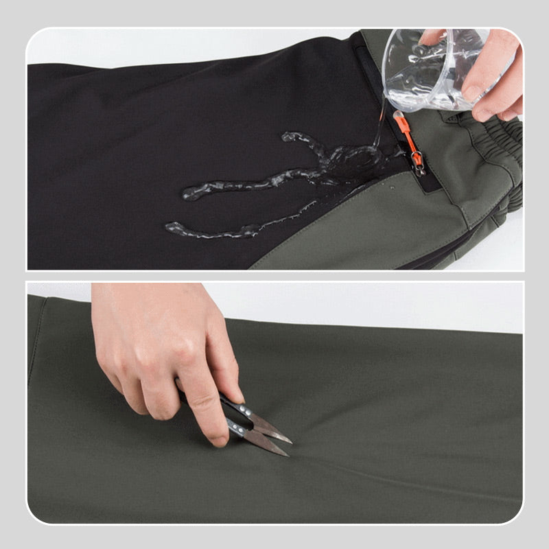 👖 60% DE RÉDUCTION! ✨ Pantalon de Randonnée - Coupe-Vent, Imperméable et Chaud avec Taille Élastique pour Randonnée et Voyages 🏔️🌧️