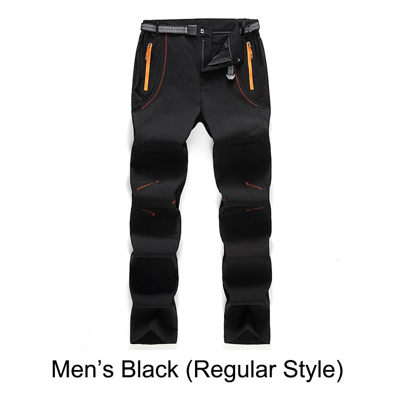 👖 60% DE RÉDUCTION! ✨ Pantalon de Randonnée - Coupe-Vent, Imperméable et Chaud avec Taille Élastique pour Randonnée et Voyages 🏔️🌧️