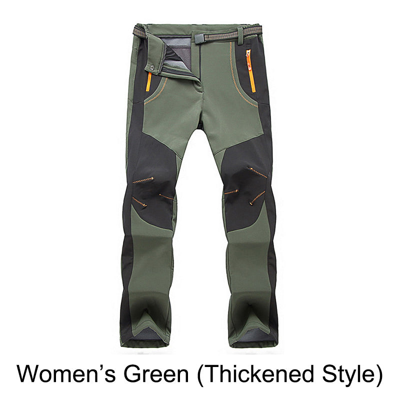 👖 60% DE RÉDUCTION! ✨ Pantalon de Randonnée - Coupe-Vent, Imperméable et Chaud avec Taille Élastique pour Randonnée et Voyages 🏔️🌧️