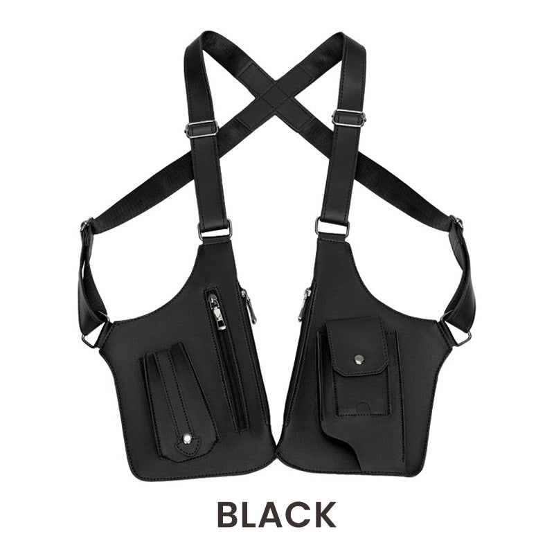🔥2025 NEW HOT SALE 🔥Sac tactique antivol à double bandoulière et à poches multiples pour homme