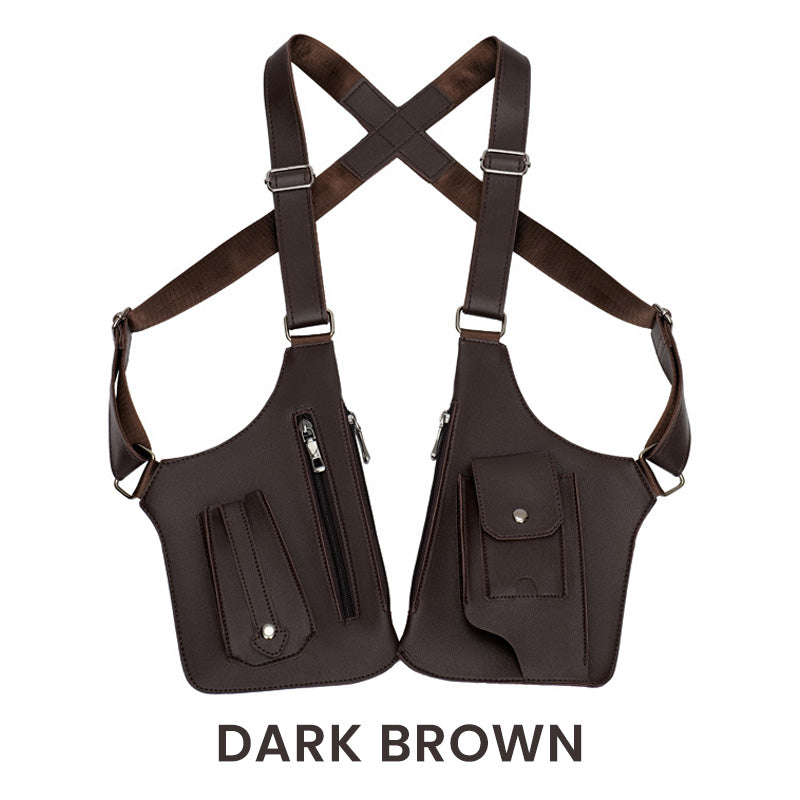 🔥2025 NEW HOT SALE 🔥Sac tactique antivol à double bandoulière et à poches multiples pour homme