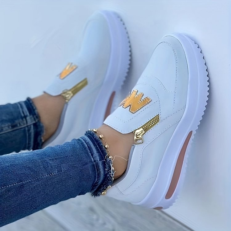 💎 Baskets Orthopédiques à Plateforme pour Femmes – Soutien Triple Voûte, Semelle Antidérapante & Confort Pieds Nus 🥿👣