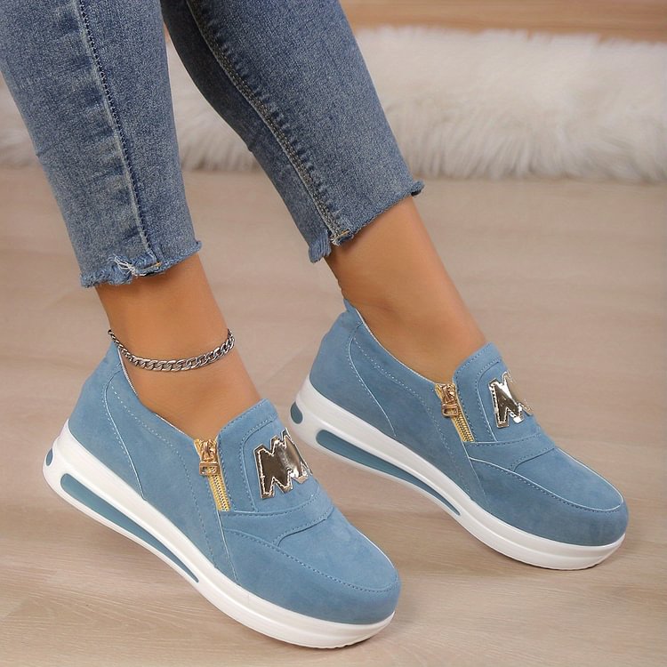 💎 Baskets Orthopédiques à Plateforme pour Femmes – Soutien Triple Voûte, Semelle Antidérapante & Confort Pieds Nus 🥿👣