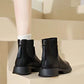 Bottines Chaussette à Talons Bas Polyvalentes pour Femme