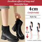 Bottines Chaussette à Talons Bas Polyvalentes pour Femme