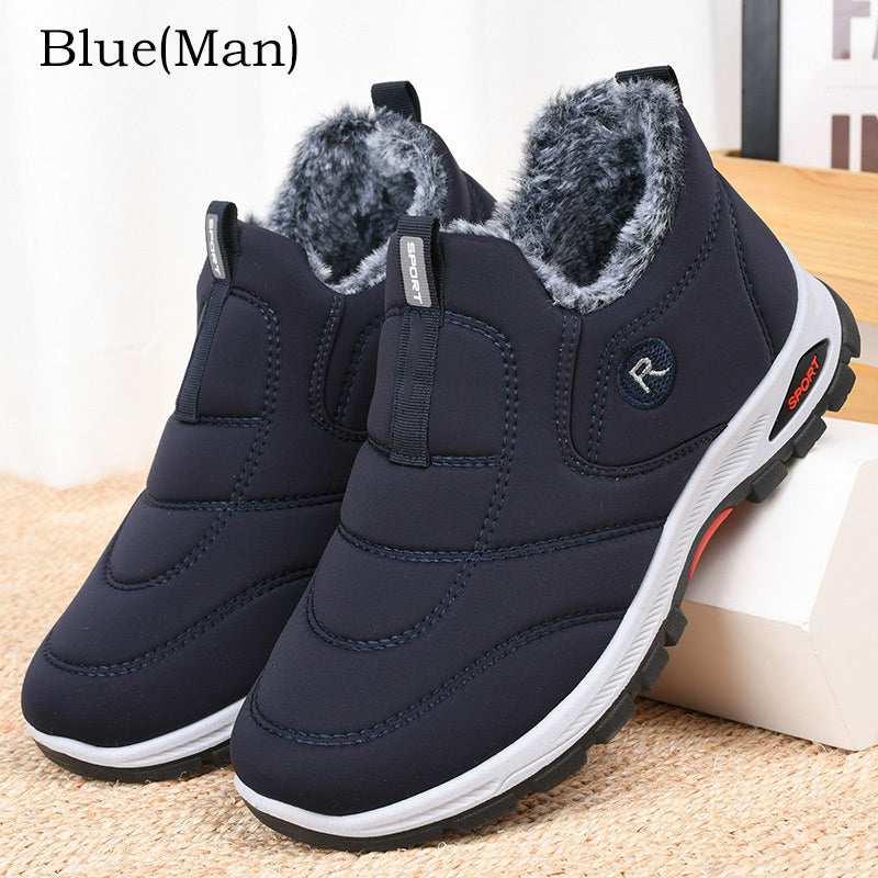 Chaussures d'Hiver Chaudes et Stylées, Antidérapantes