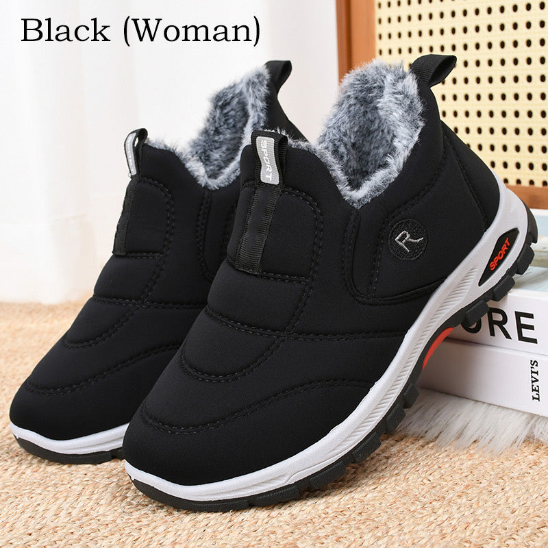 Chaussures d'Hiver Chaudes et Stylées, Antidérapantes