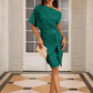 💃Soldes du dernier jour -60% DE RÉDUCTION🎉Robe plissée étincelante à une épaule✨