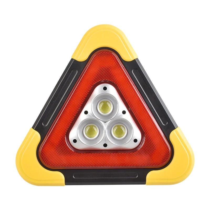 🚗Grande promotion - 50% de réduction🆘3-EN-1 Lampe de Signalisation d'Urgence Solaire Triangulaire pour le Bord de Route✨