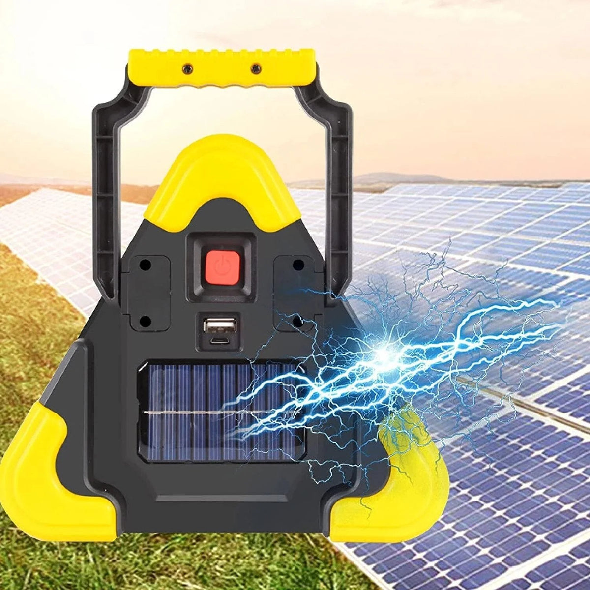 🚗Grande promotion - 50% de réduction🆘3-EN-1 Lampe de Signalisation d'Urgence Solaire Triangulaire pour le Bord de Route✨
