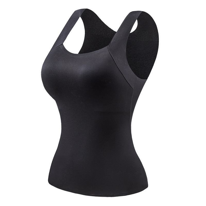 👙 50% DE RÉDUCTION ! 💃 Débardeur Femme avec Soutien-Gorge Intégré – Ultra Confort, Silhouette Parfaite & Matière Douce ✨