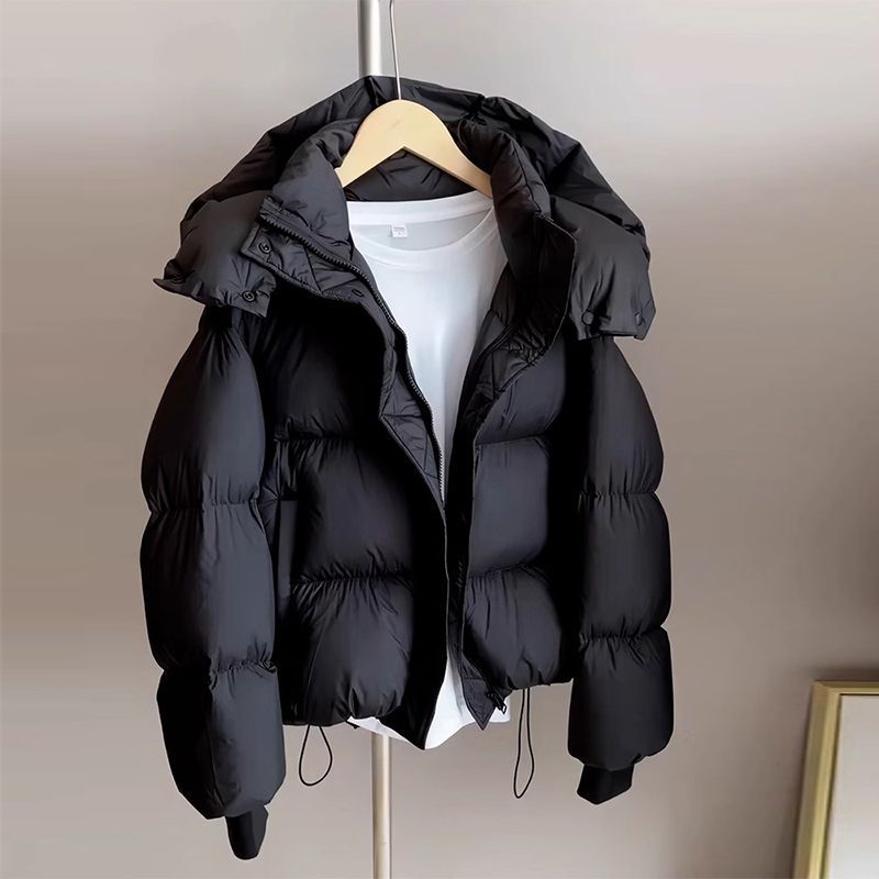 Veste d'hiver à capuche pour femme