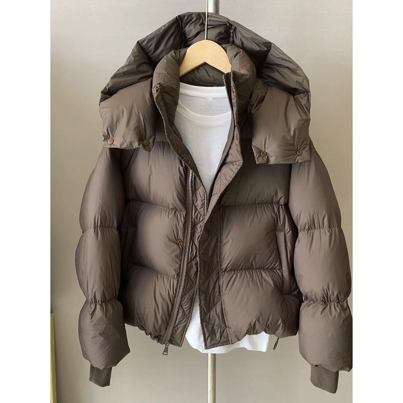 Veste d'hiver à capuche pour femme