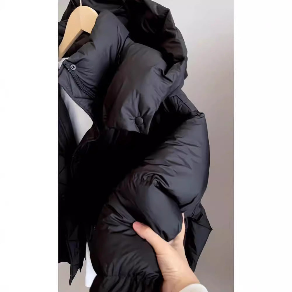 Veste d'hiver à capuche pour femme