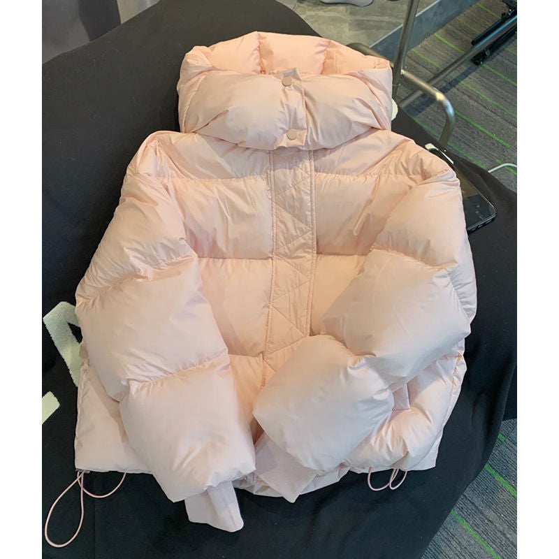 Veste d'hiver à capuche pour femme