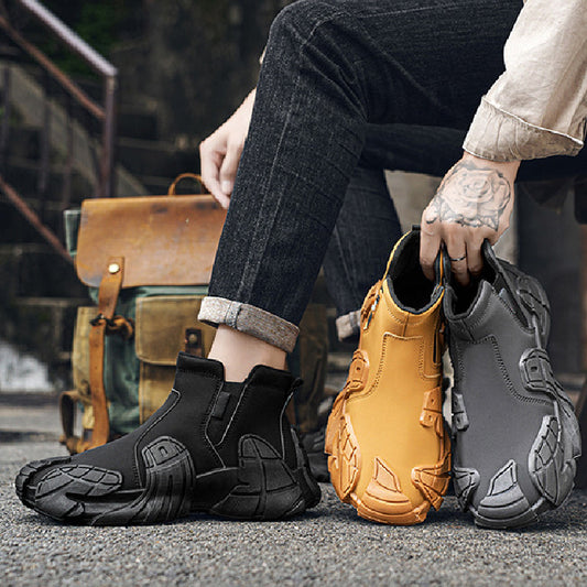 🥳Nouveaux produits tendance🥰 Chaussures utilitaires montantes robustes pour hommes