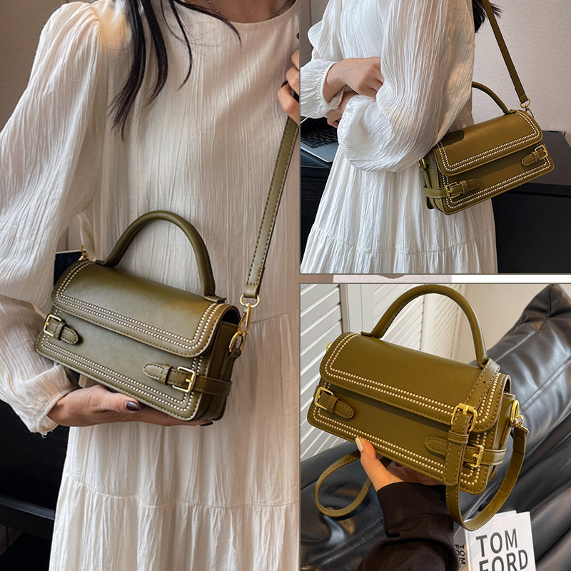 👜Sac à bandoulière carré rétro et concis pour femme🌟
