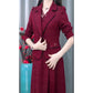 Ensemble 2 Pièces : Blazer Tendance et Robe Sans Manches pour Femme