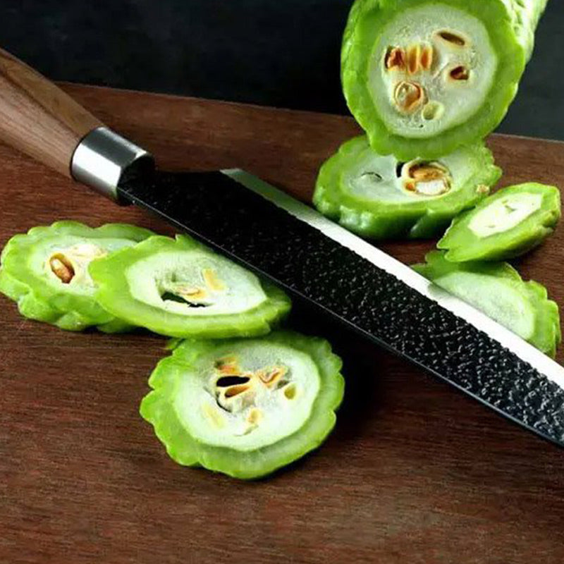 🔪🔥✨ OFFRE LIMITÉE 50% DE RÉDUCTION! Ensemble Couteaux de Chef Professionnels 6 Pièces – Acier Inoxydable, Manche Bois, Tranchant Martelé Durable – Parfait pour Trancher, Émincer & Hacher dans Toute Cuisine 🥩🧅🥖
