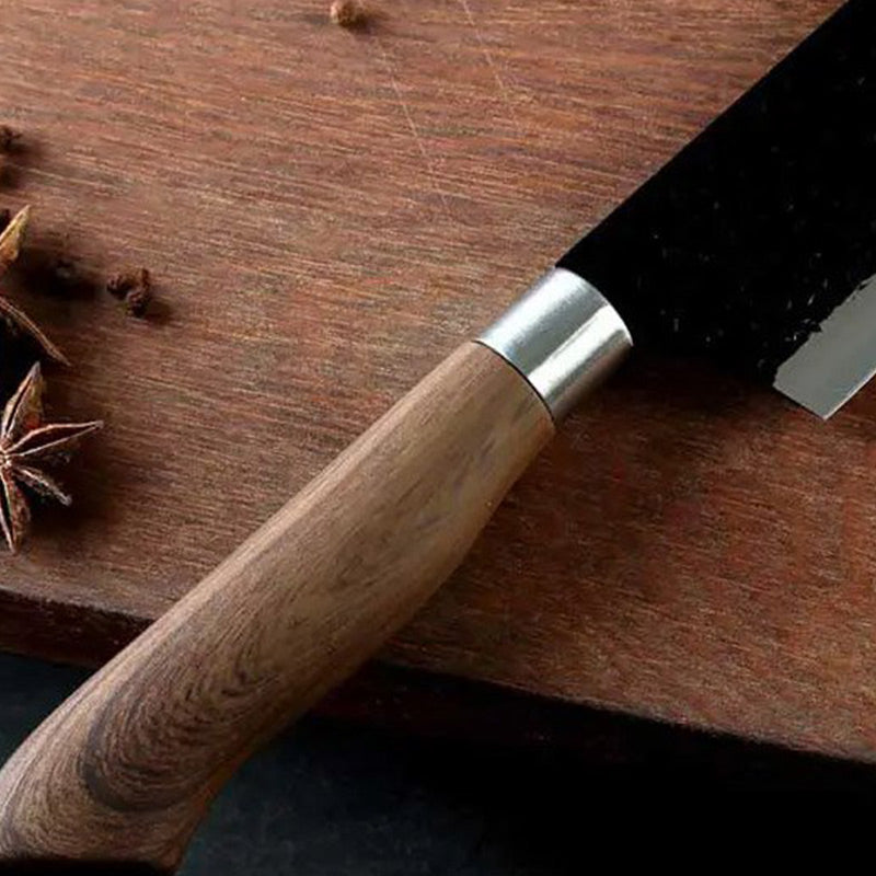 🔪🔥✨ OFFRE LIMITÉE 50% DE RÉDUCTION! Ensemble Couteaux de Chef Professionnels 6 Pièces – Acier Inoxydable, Manche Bois, Tranchant Martelé Durable – Parfait pour Trancher, Émincer & Hacher dans Toute Cuisine 🥩🧅🥖