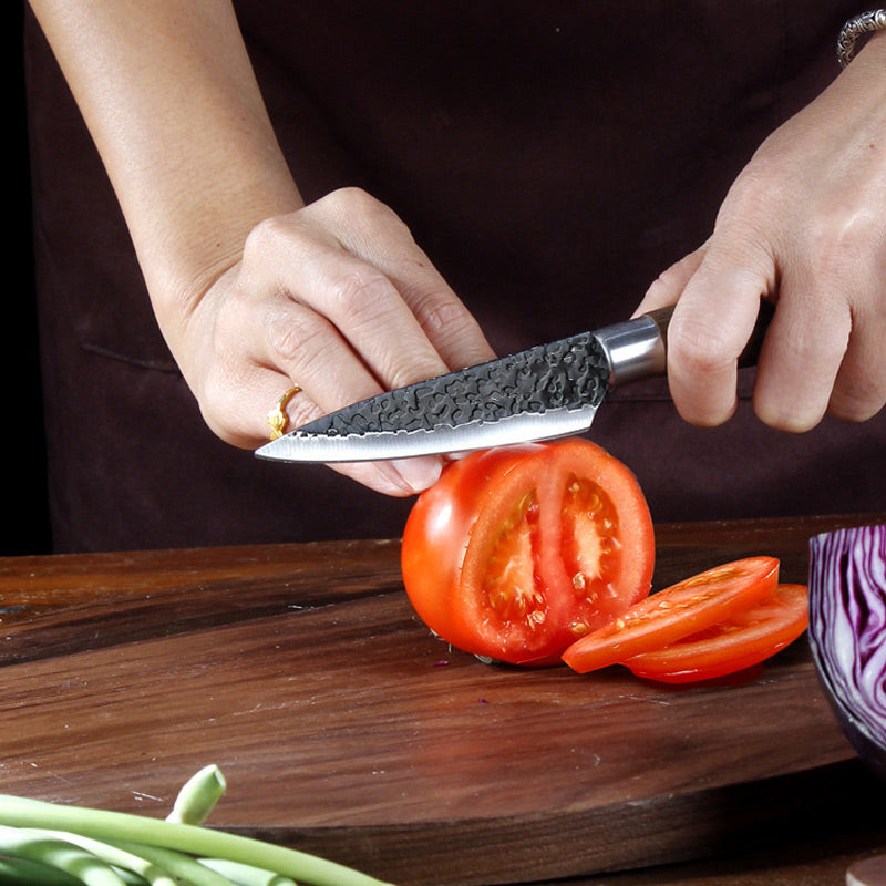 🔪🔥✨ OFFRE LIMITÉE 50% DE RÉDUCTION! Ensemble Couteaux de Chef Professionnels 6 Pièces – Acier Inoxydable, Manche Bois, Tranchant Martelé Durable – Parfait pour Trancher, Émincer & Hacher dans Toute Cuisine 🥩🧅🥖