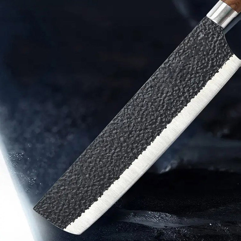 🔪🔥✨ OFFRE LIMITÉE 50% DE RÉDUCTION! Ensemble Couteaux de Chef Professionnels 6 Pièces – Acier Inoxydable, Manche Bois, Tranchant Martelé Durable – Parfait pour Trancher, Émincer & Hacher dans Toute Cuisine 🥩🧅🥖
