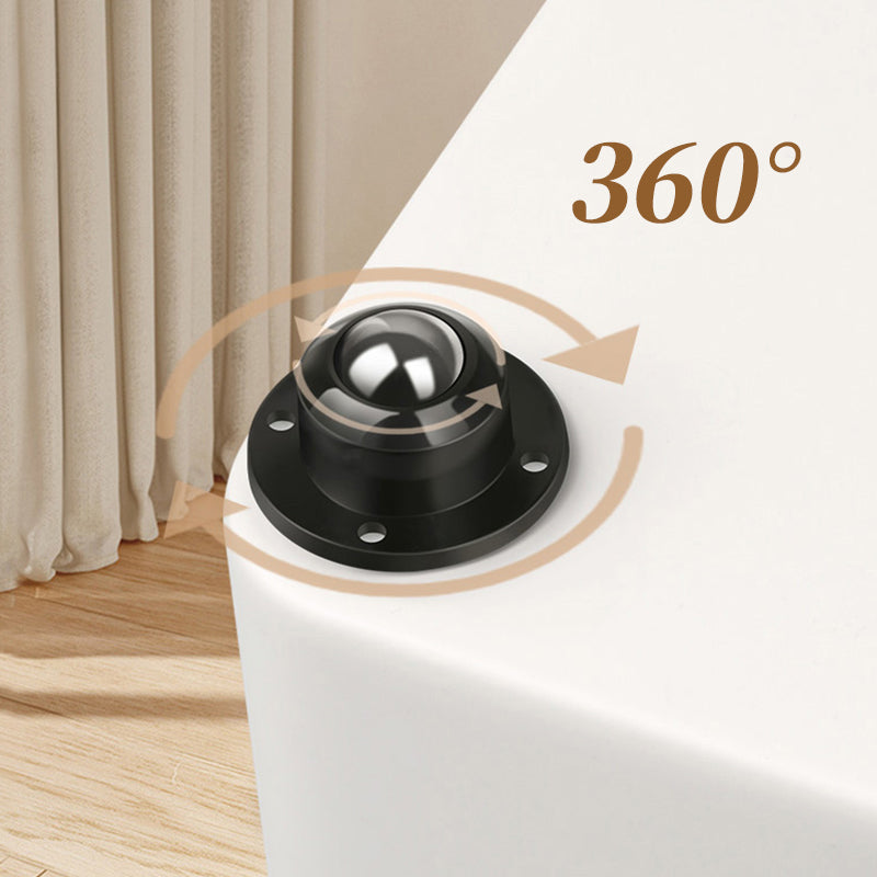 🏠✨Poulies universelles adhésives à 360° pouvant supporter des charges lourdes – Pas d'outils, pas de effort, pas de tracas !