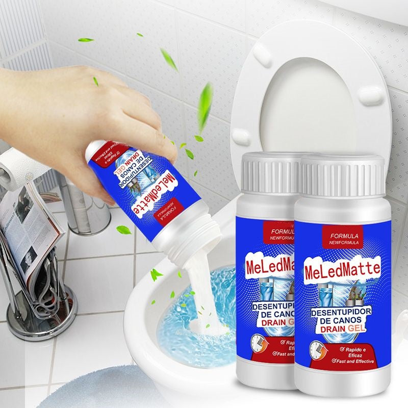 📢📢Achetez-en 2 et recevez-en 3 gratuits✨ Agent de dragage de tuyaux – Débouche éviers, toilettes & siphons en 1 clic, sans plombier !