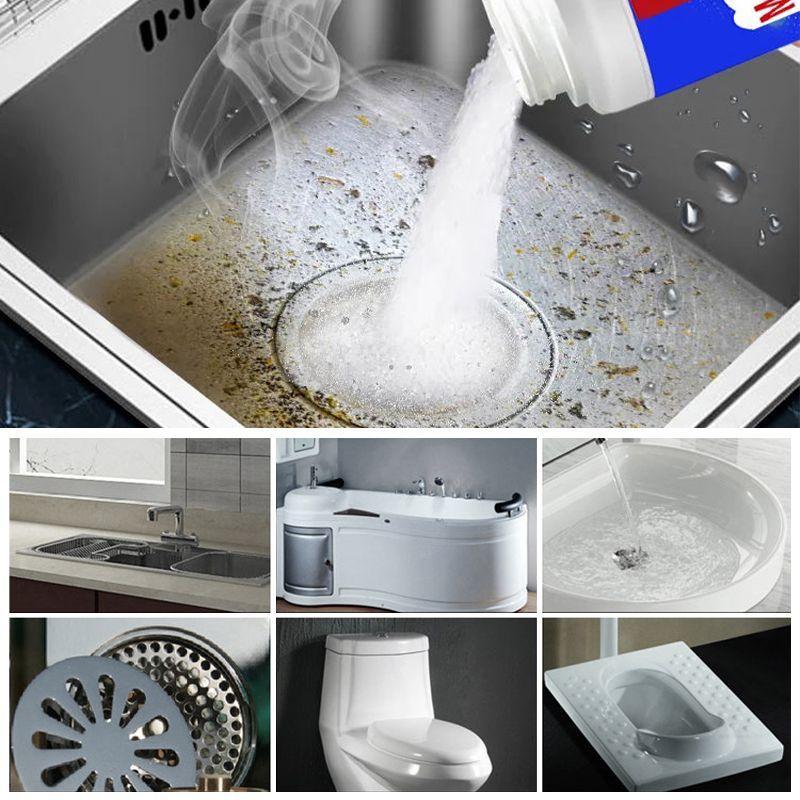 📢📢Achetez-en 2 et recevez-en 3 gratuits✨ Agent de dragage de tuyaux – Débouche éviers, toilettes & siphons en 1 clic, sans plombier !