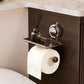 ⏳Spécial à durée limitée⏰Porte-papier hygiénique sans trous avec étagère🚽