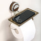 ⏳Spécial à durée limitée⏰Porte-papier hygiénique sans trous avec étagère🚽