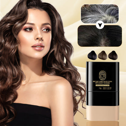 Bâton de coloration instantanée avec peigne intégré【Achetez 3  obtenez 3 gratuit 】