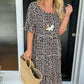 🎁 Que vais-je porter demain ? 🎁💥 Robe midi à col rond avec imprimé polka dot