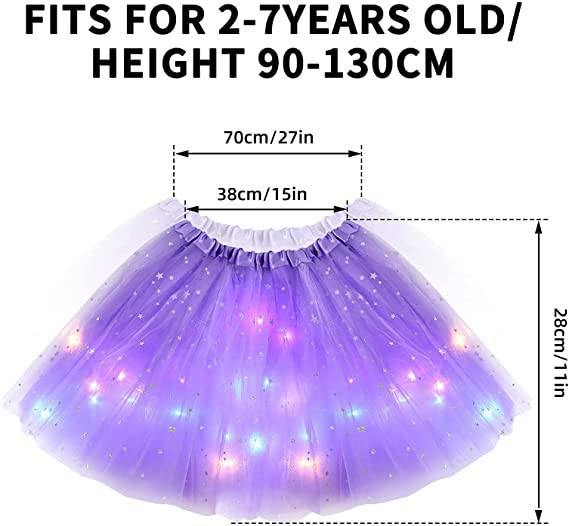 🎉 2026 Soldes — Plus de 36 000 vendus ! 💞 Jupe Tutu LED Magique