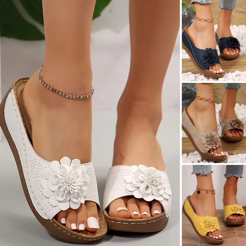 🔥2026 Nouvelle vente à moitié prix🔥🌸 Sandales à fleurs confortables pour femmes