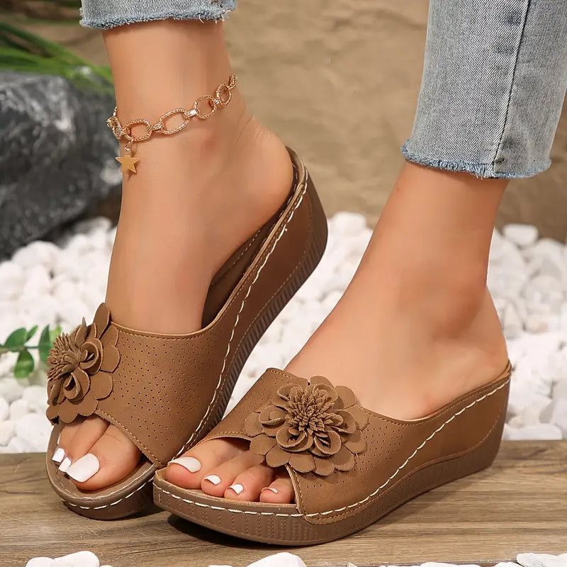🔥2026 Nouvelle vente à moitié prix🔥🌸 Sandales à fleurs confortables pour femmes