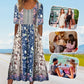 🔥49% OFF🌸✨ Robe élégante à motif bohème pour femme