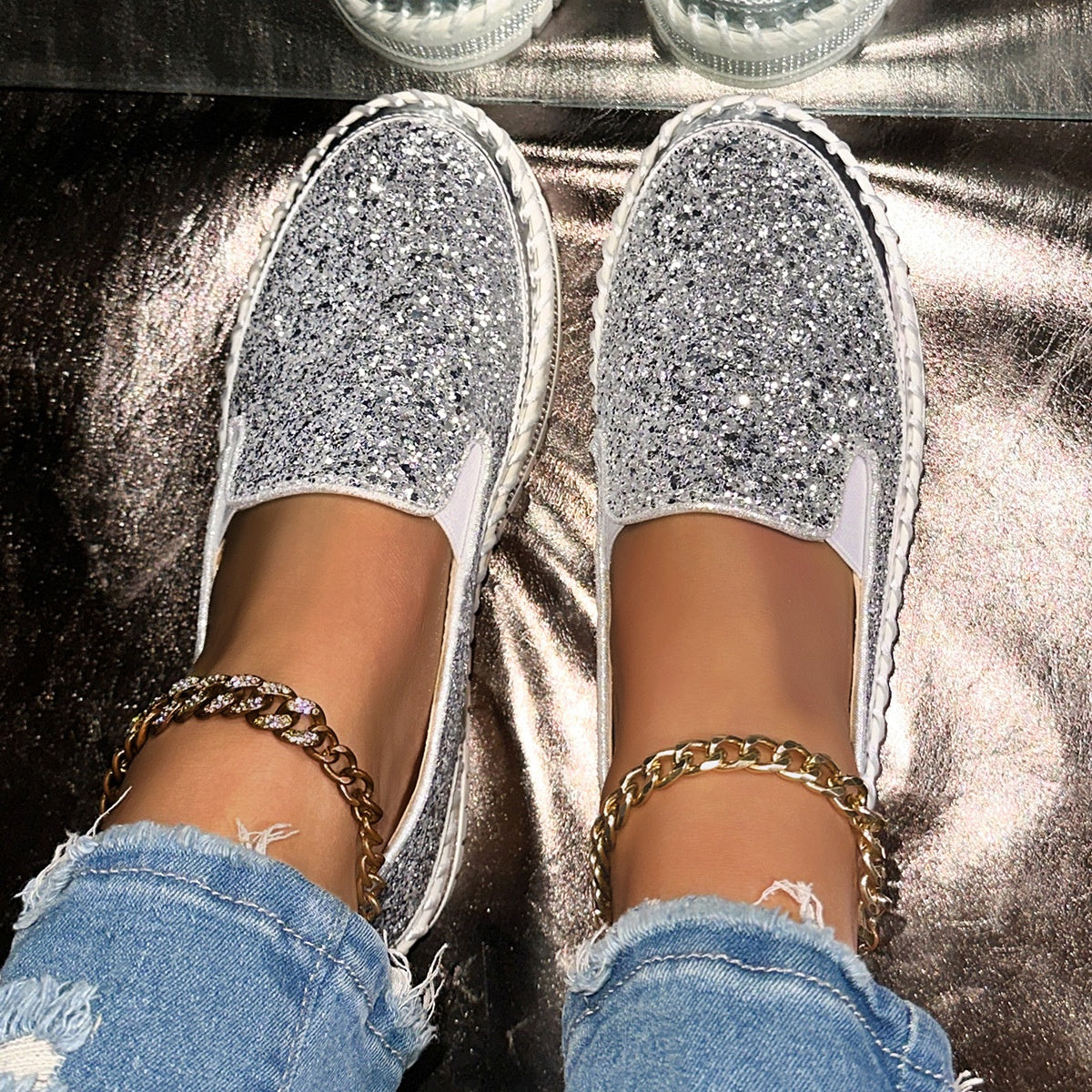 👟 50% DE RÉDUCTION! 🚶‍♀️ Chaussures Slip-On Décontractées pour Femme – Confortables, Légères & Faciles à Enfiler pour le Quotidien 🌸