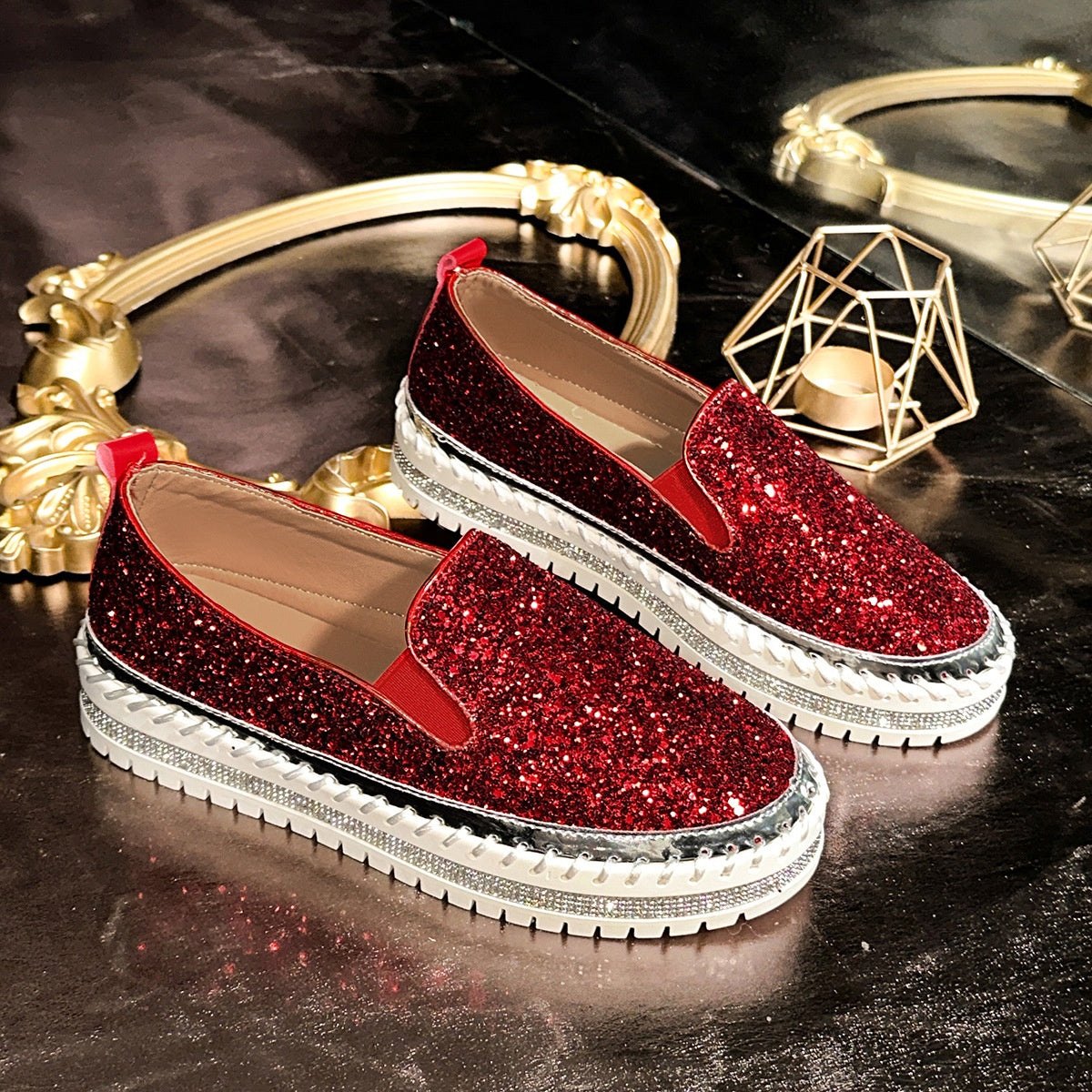 👟 50% DE RÉDUCTION! 🚶‍♀️ Chaussures Slip-On Décontractées pour Femme – Confortables, Légères & Faciles à Enfiler pour le Quotidien 🌸
