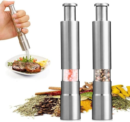 🌟 50% DE RÉDUCTION! 🎁 Moulin à Sel, Poivre et Épices – Pratique et Polyvalent ✨