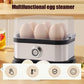 📢 50 % de réduction ! Cuiseur Vapeur Multifonctionnel – Couvercle Transparent, 200 W & Arrêt Auto 🥚🥦