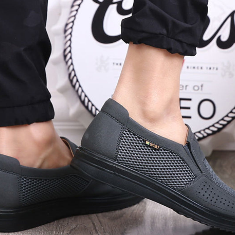 Chaussures slip-on décontractées et respirantes pour homme