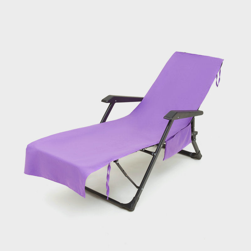 📢📢50 % de desconto!! ⏰ Toalha de praia com bolsos e bolsa de transporte – Secagem rápida, ultra-absorvente e perfeitamente estável na espreguiçadeira 🏖️🧺