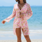 Ensemble bikini 3 pièces avec tunique pour femme