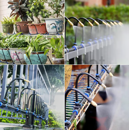 💧 50% DE RÉDUCTION ! 🔥 Système d'Irrigation Automatique de Jardin Incurvé à 360° – Arrosage Uniforme, Économie d'Eau & Installation Facile 🌿